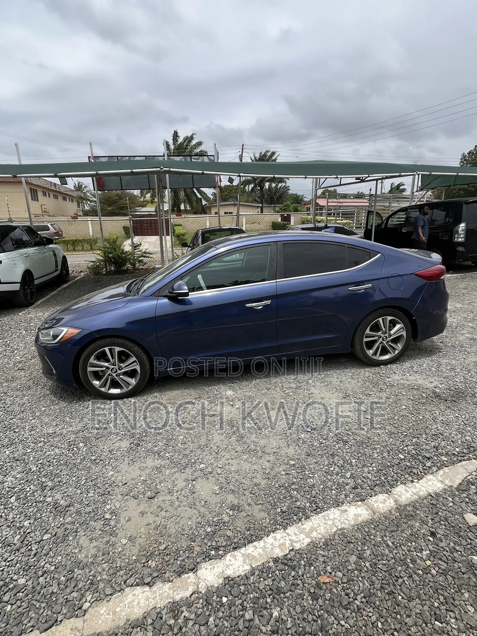 Hyundai Elantra Limited 2018 Blue