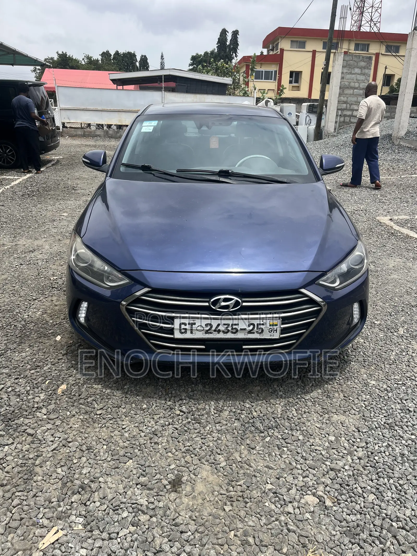 Hyundai Elantra Limited 2018 Blue