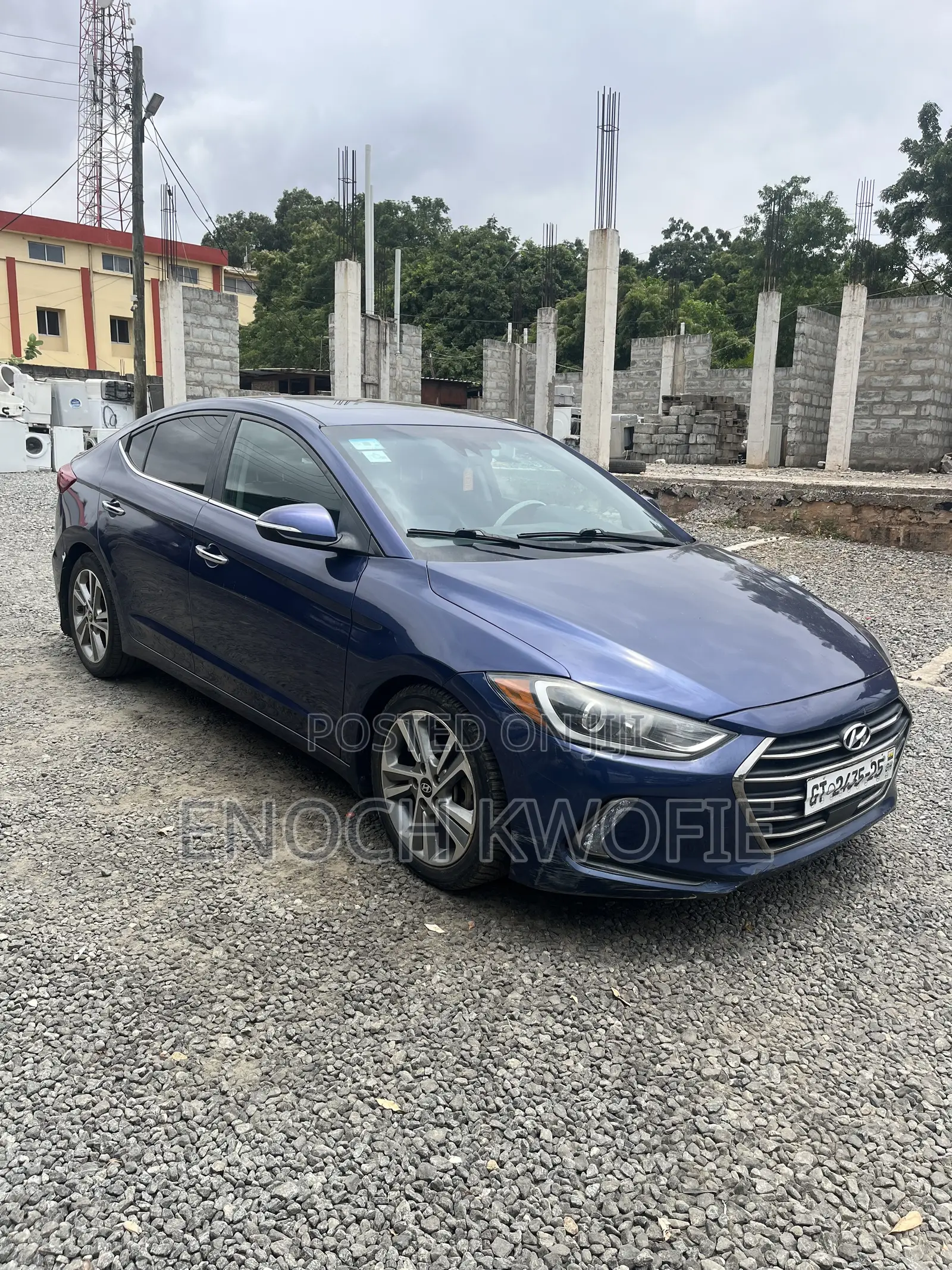 Hyundai Elantra Limited 2018 Blue