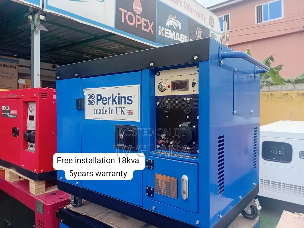 Perkins 18kVA Single Phase Genset – Powerful Performance 18kva