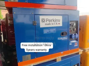 18kVA Perkins Single Phase Diesel Genset – Serious Power 18kva Genset
