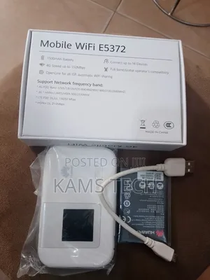 Huawei E5372 Universal Sim Pocket Mifi (Support All Sim)