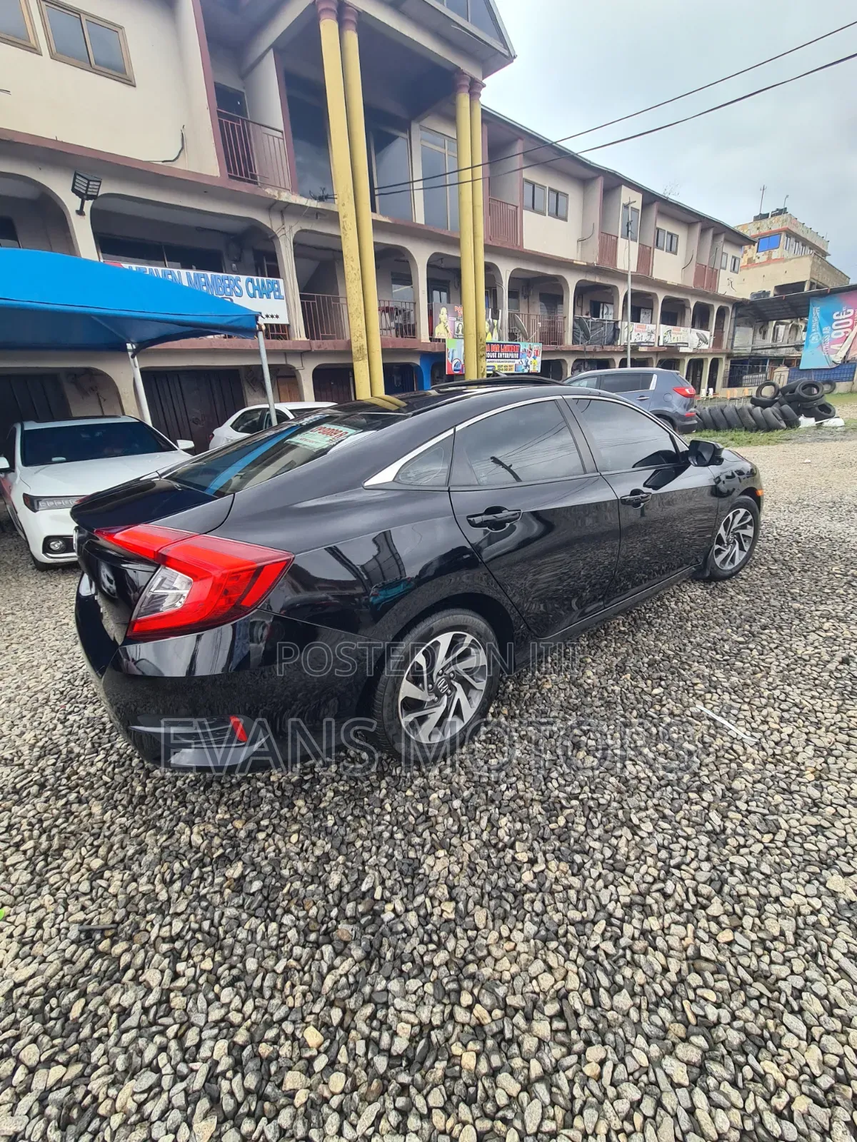 Honda Civic EX Sedan 2018 Black