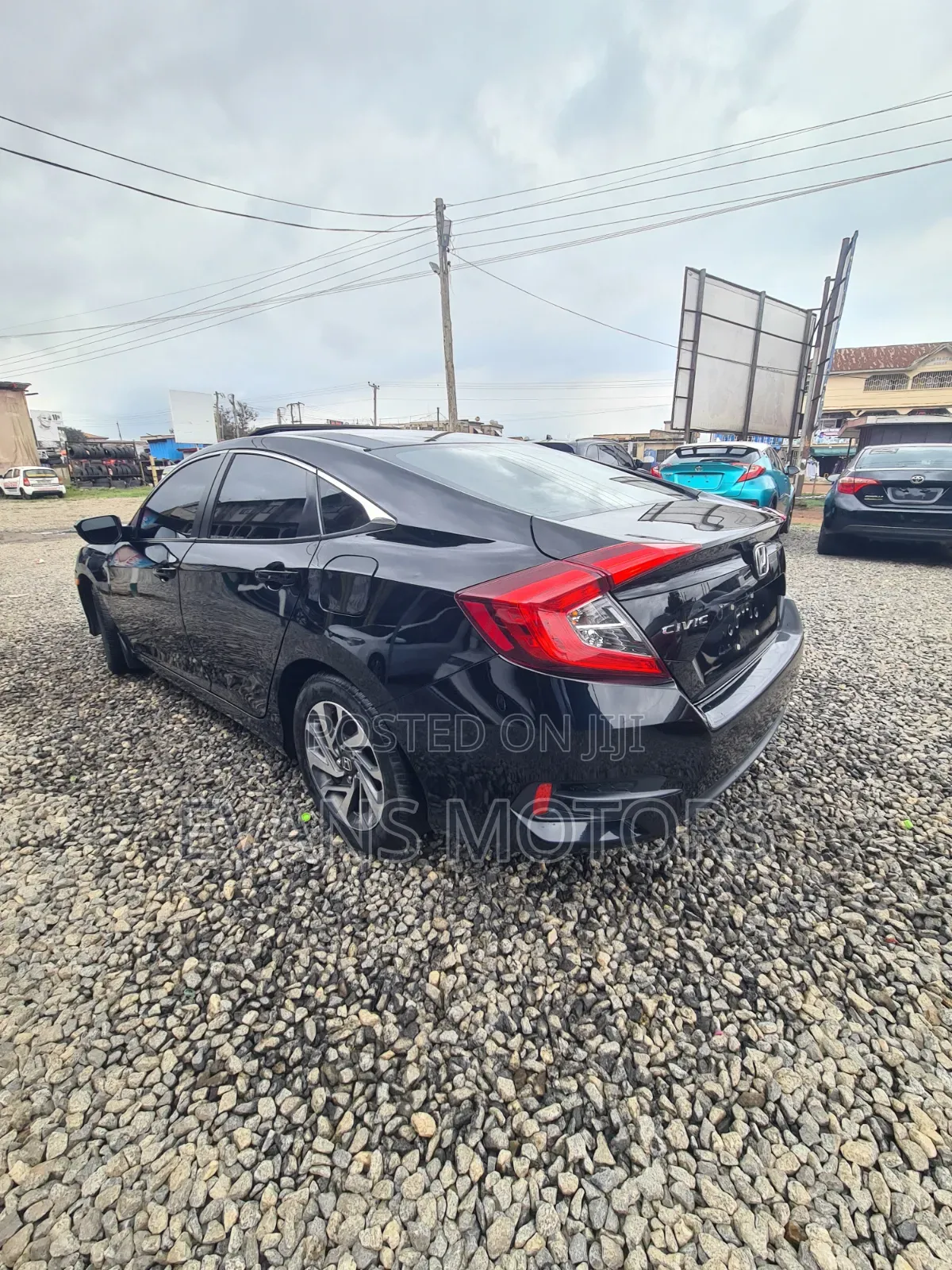 Honda Civic EX Sedan 2018 Black