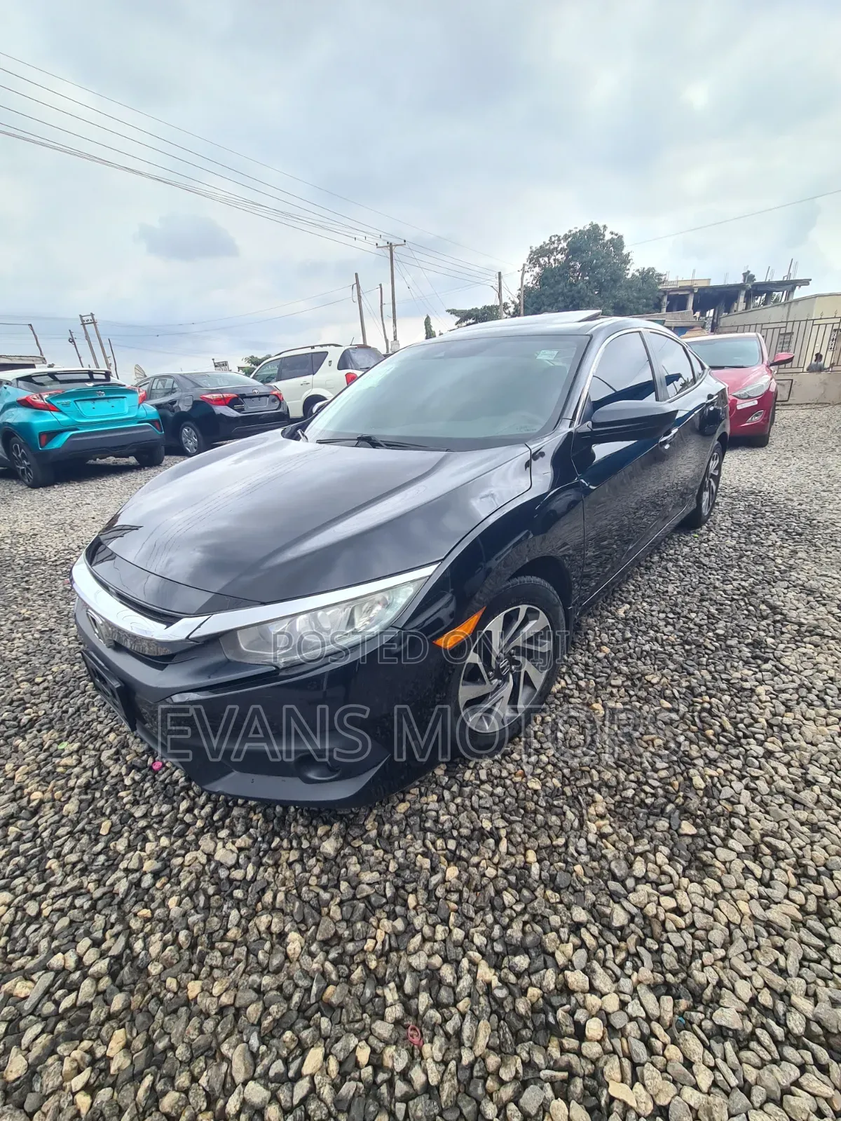 Honda Civic EX Sedan 2018 Black