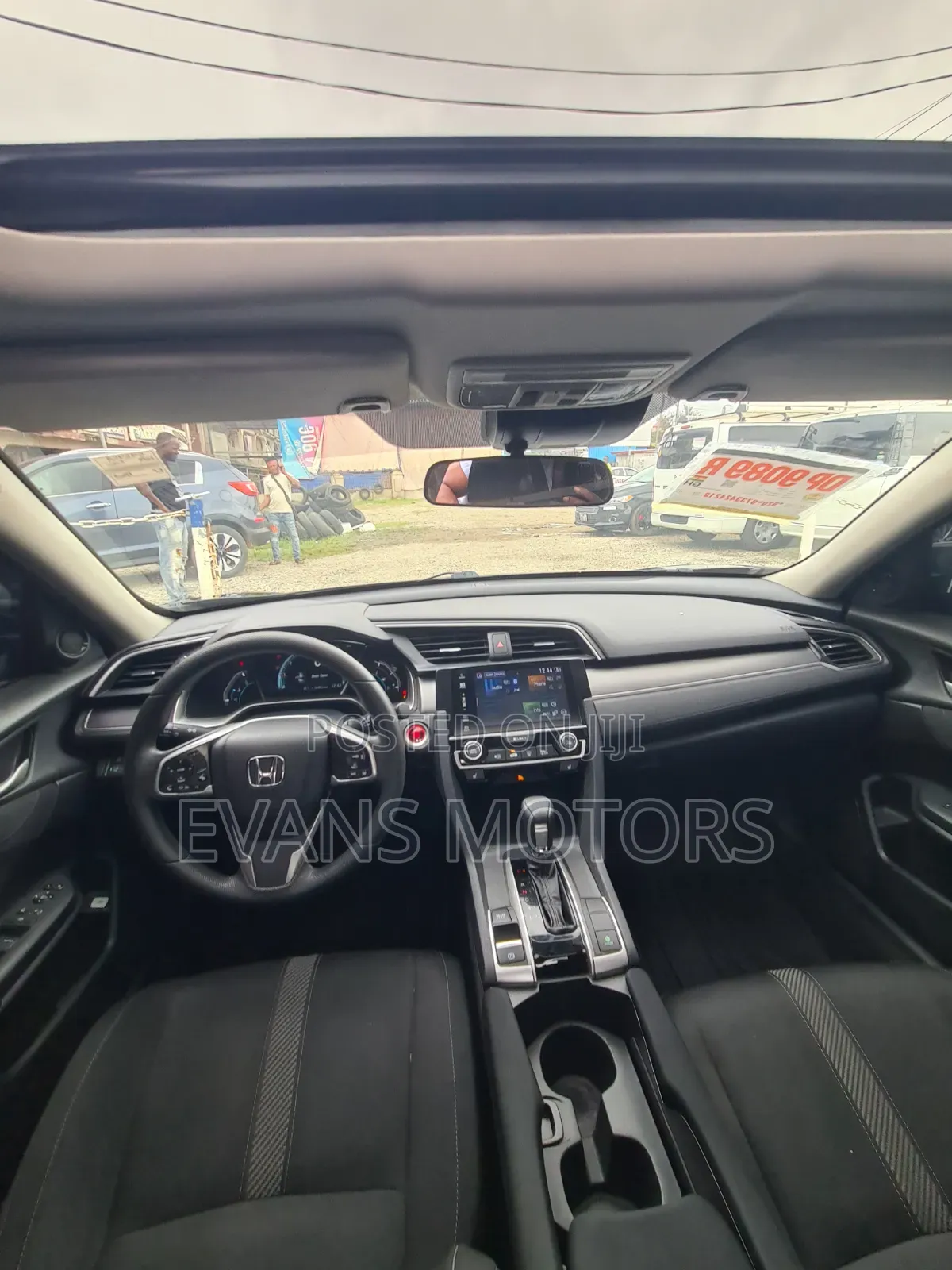 Honda Civic EX Sedan 2018 Black