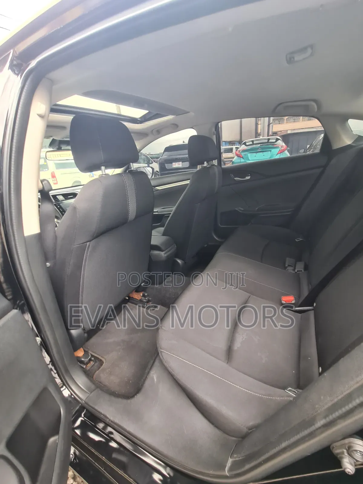 Honda Civic EX Sedan 2018 Black