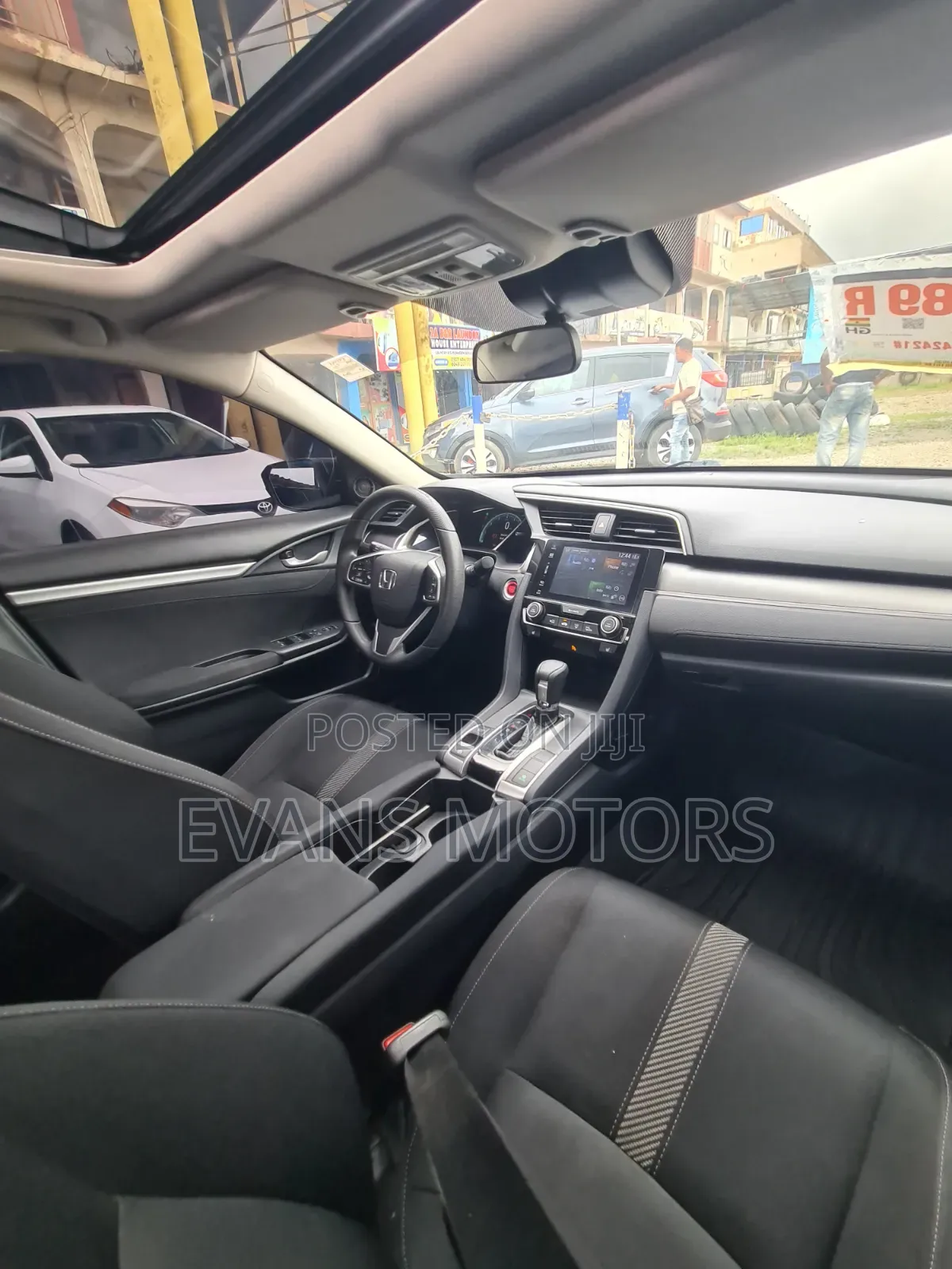 Honda Civic EX Sedan 2018 Black