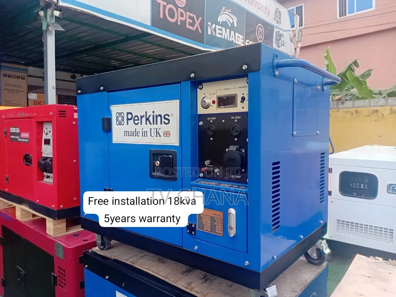 Premium Perkins 18kVA Single Phase Generator – Strong Reliable18kva