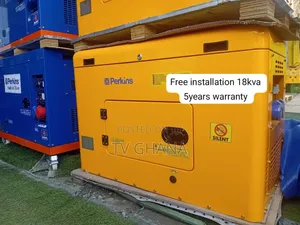 18kVA Perkins Diesel Genset – Single Phase Heavy Duty 18kva