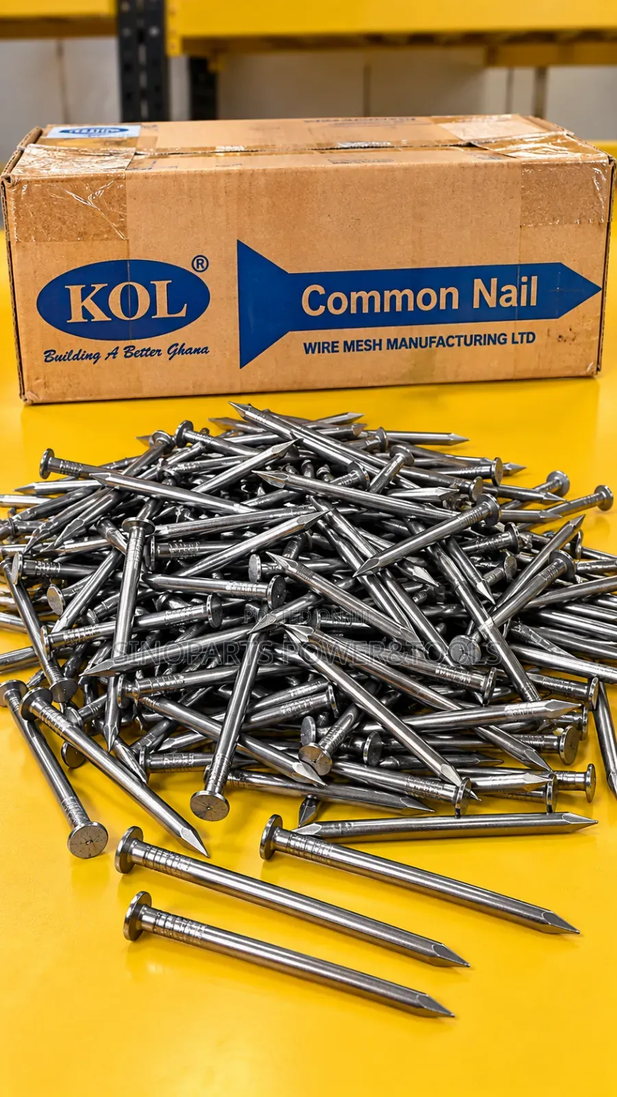 KOL 3 Inch Common Nails for Construction Carpentry
