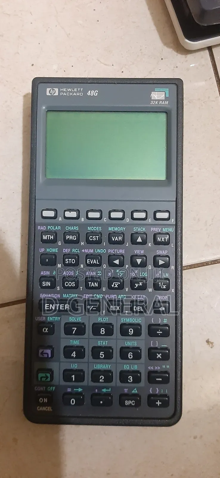 HP 48G Graphing Calculator