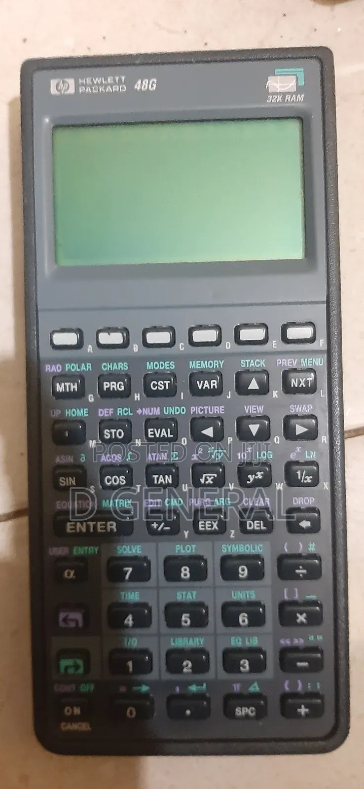 HP 48G Graphing Calculator