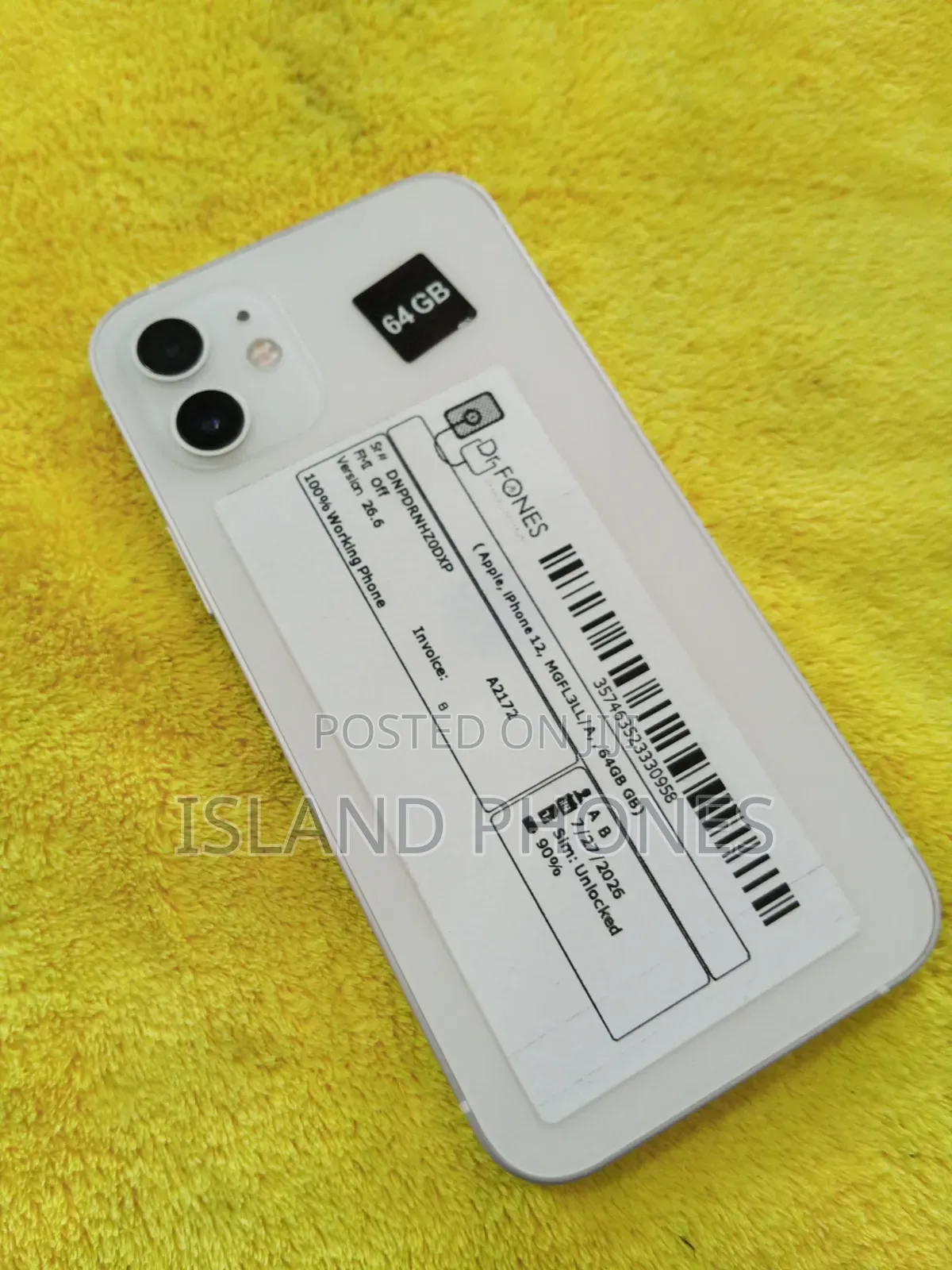 Apple iPhone 12 64 GB White