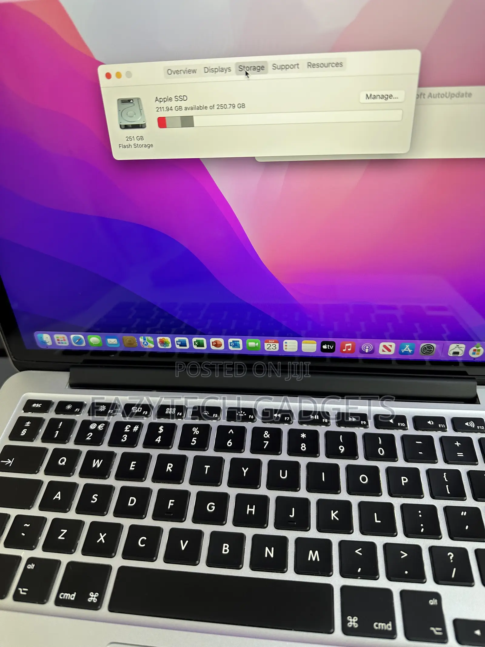 Laptop Apple MacBook Pro 2015 8GB Intel Core i5 SSD 256GB