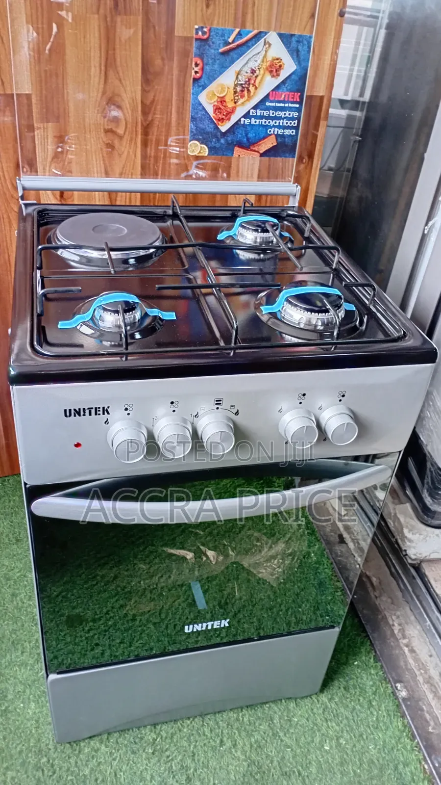 Top Chef 3+1 Gas Burner, Best Choice 3+1 Unitek 50/50 Gas Burner