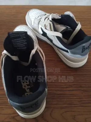 BAPE SK8 STA (Beige/Grey) – Size 44