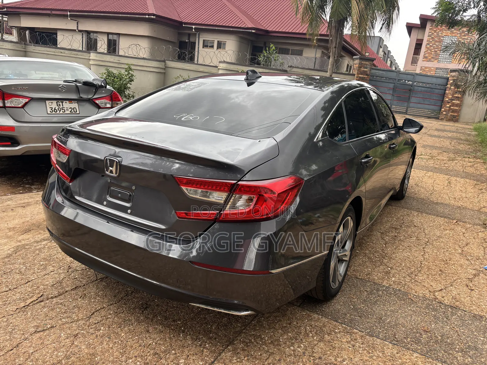 Honda Accord EX (1.5L 4cyl Turbo CVT) 2019 Gray