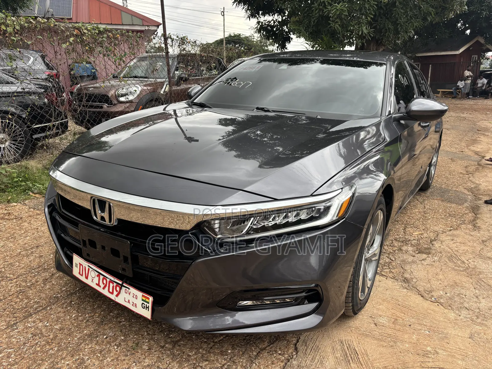 Honda Accord EX (1.5L 4cyl Turbo CVT) 2019 Gray