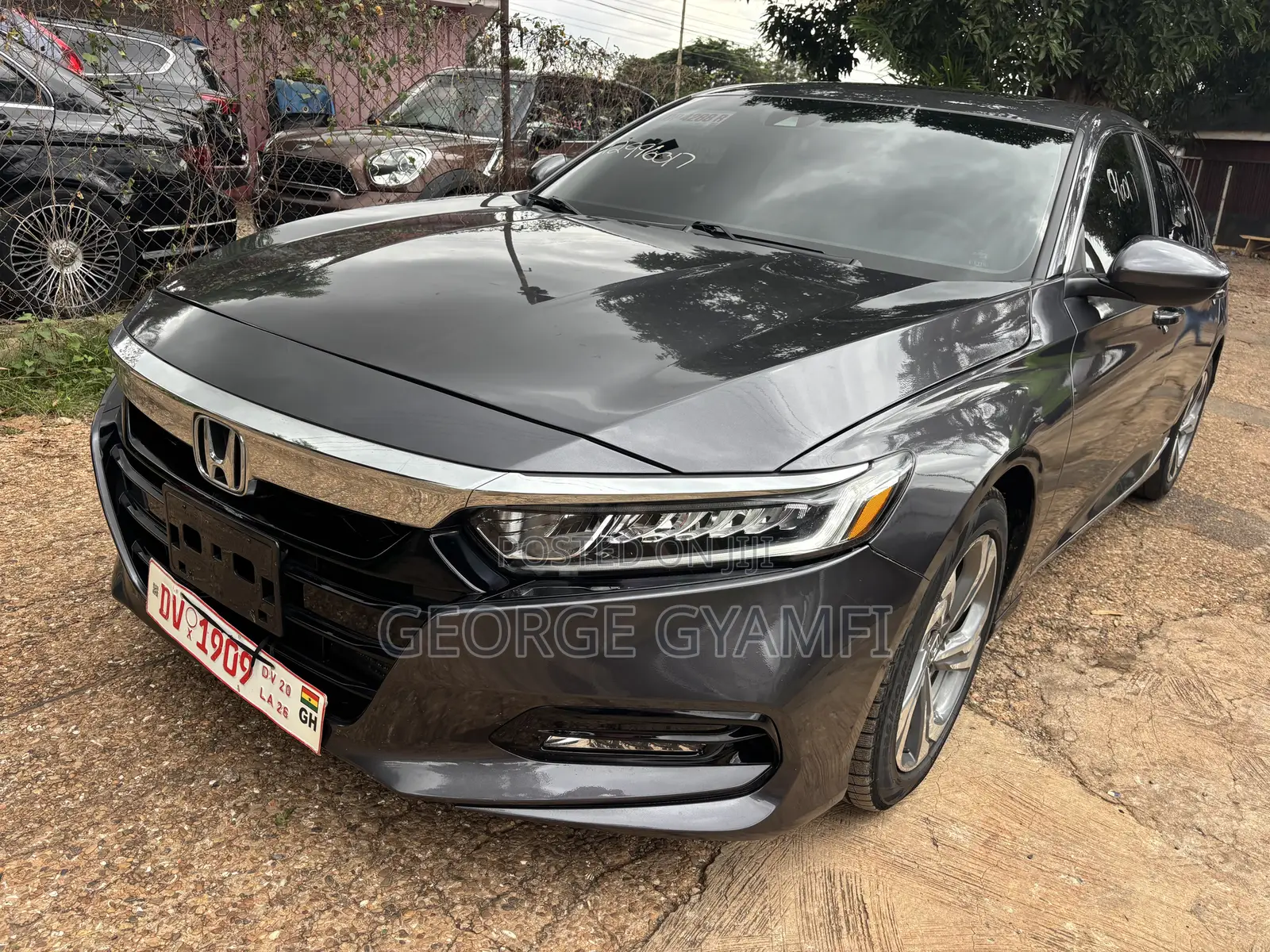 Honda Accord EX (1.5L 4cyl Turbo CVT) 2019 Gray