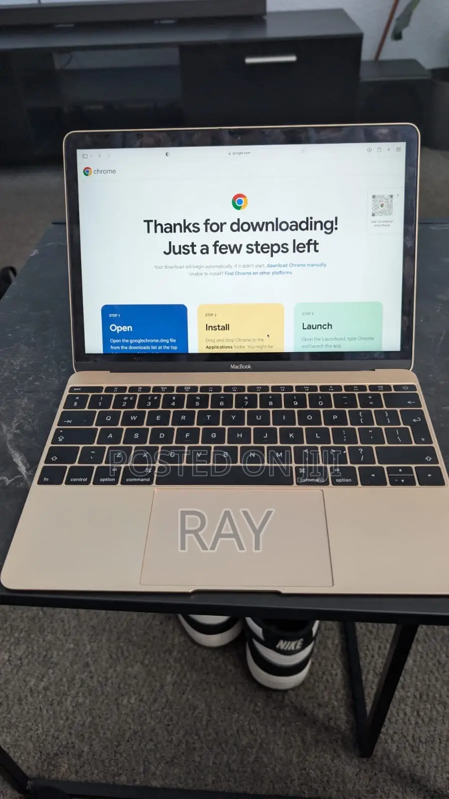 Laptop Apple MacBook 8GB Intel Core M3 HDD 256GB