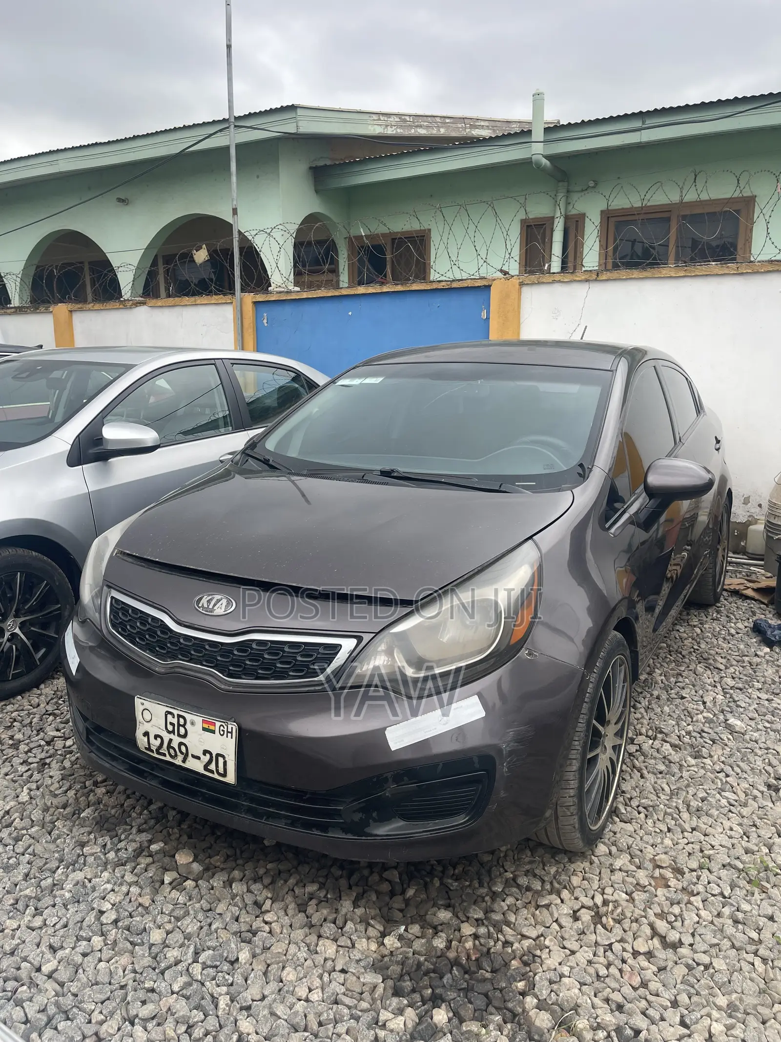 Kia Rio EX 4dr Sedan (1.6L 4cyl 6A) 2013 Gray