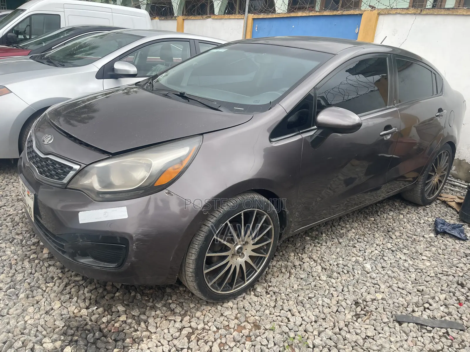 Kia Rio EX 4dr Sedan (1.6L 4cyl 6A) 2013 Gray