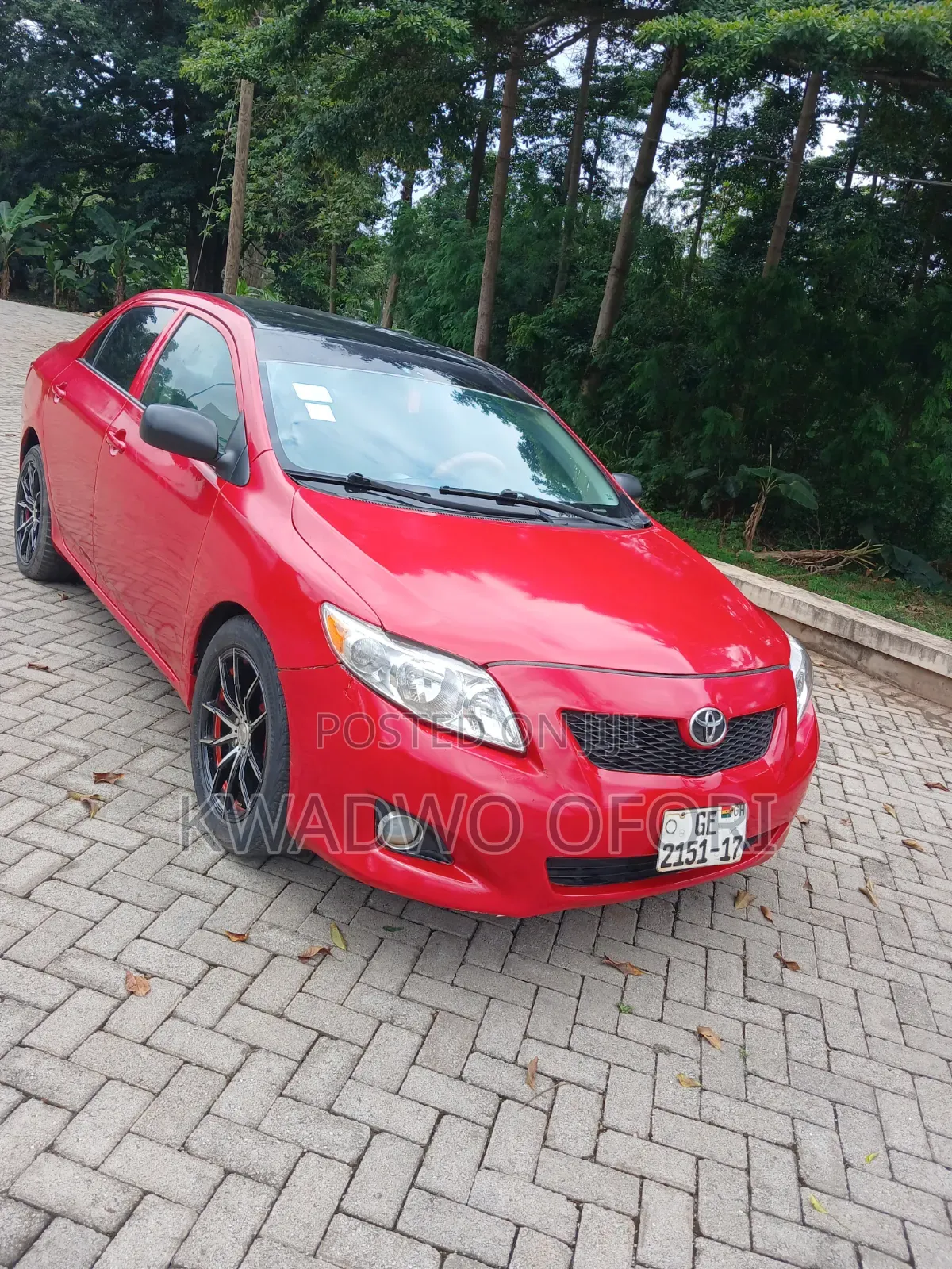 Toyota Corolla LE 4dr Sedan (1.8L 4cyl 4A) 2010 Red