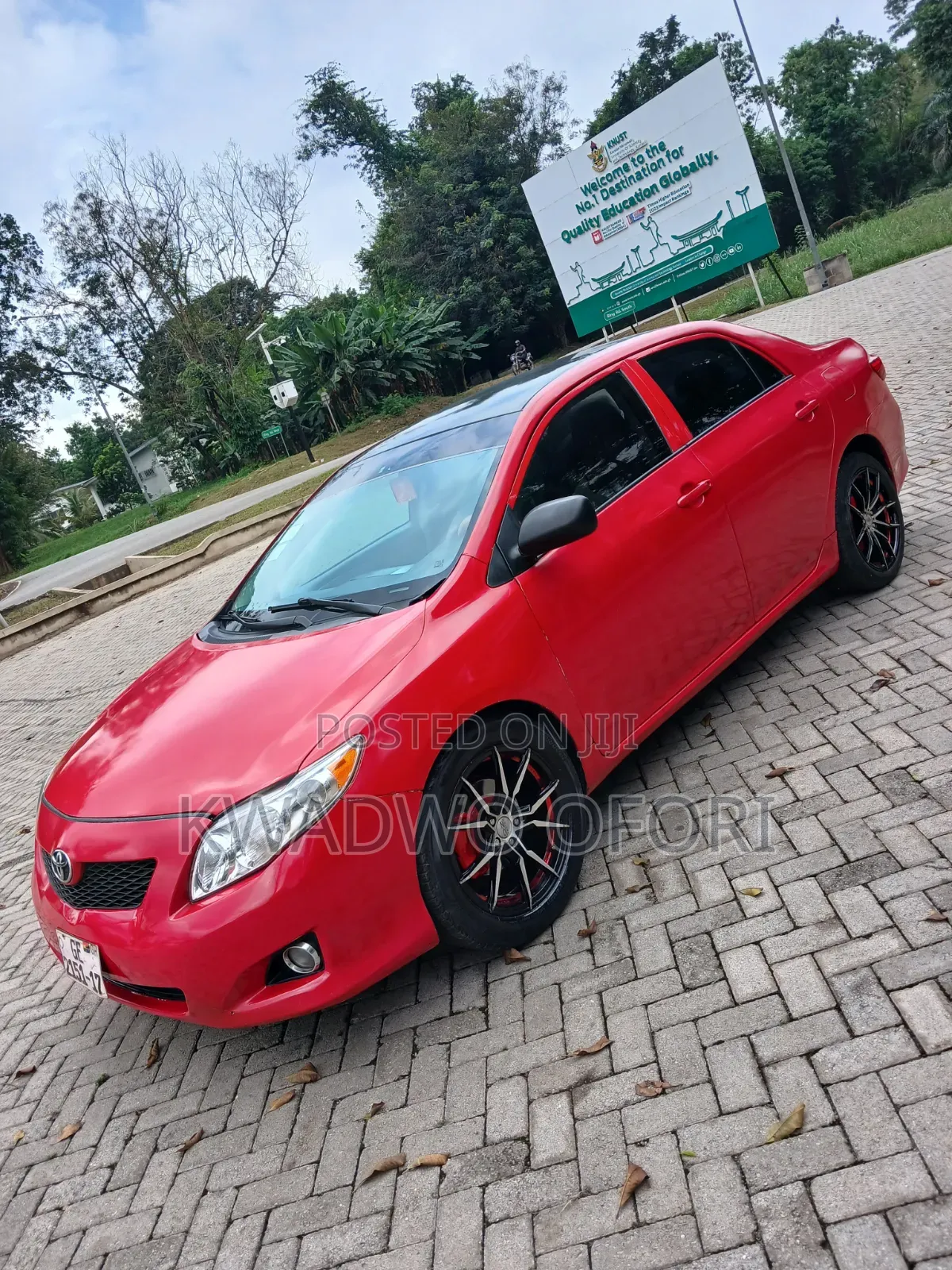 Toyota Corolla LE 4dr Sedan (1.8L 4cyl 4A) 2010 Red