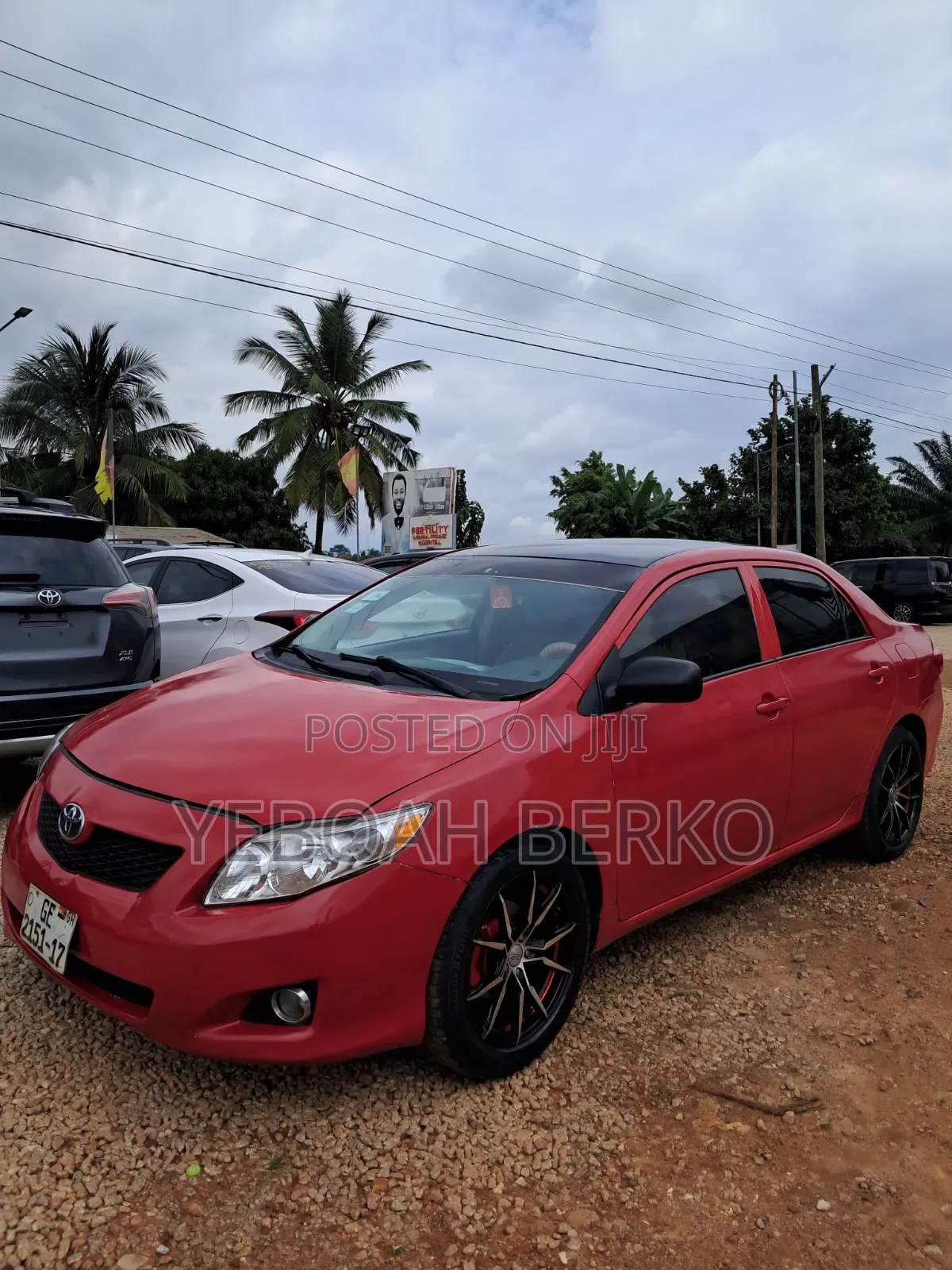 Toyota Corolla 2010 Red