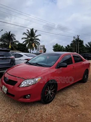 Toyota Corolla 2010 Red