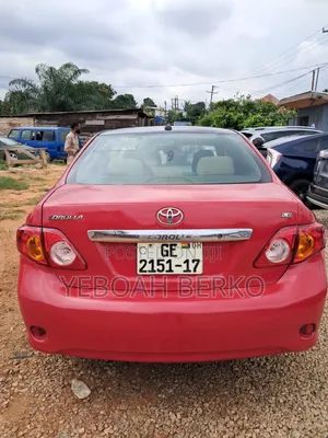 Toyota Corolla 2010 Red