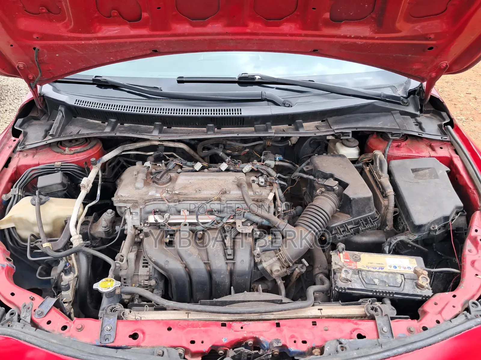 Toyota Corolla 2010 Red