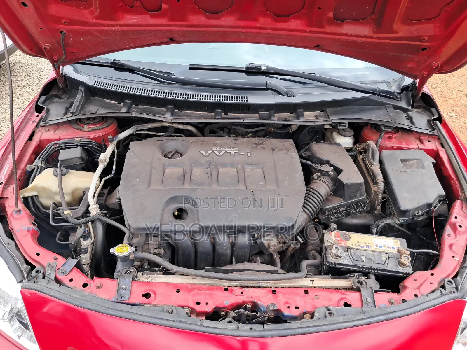 Toyota Corolla 2010 Red