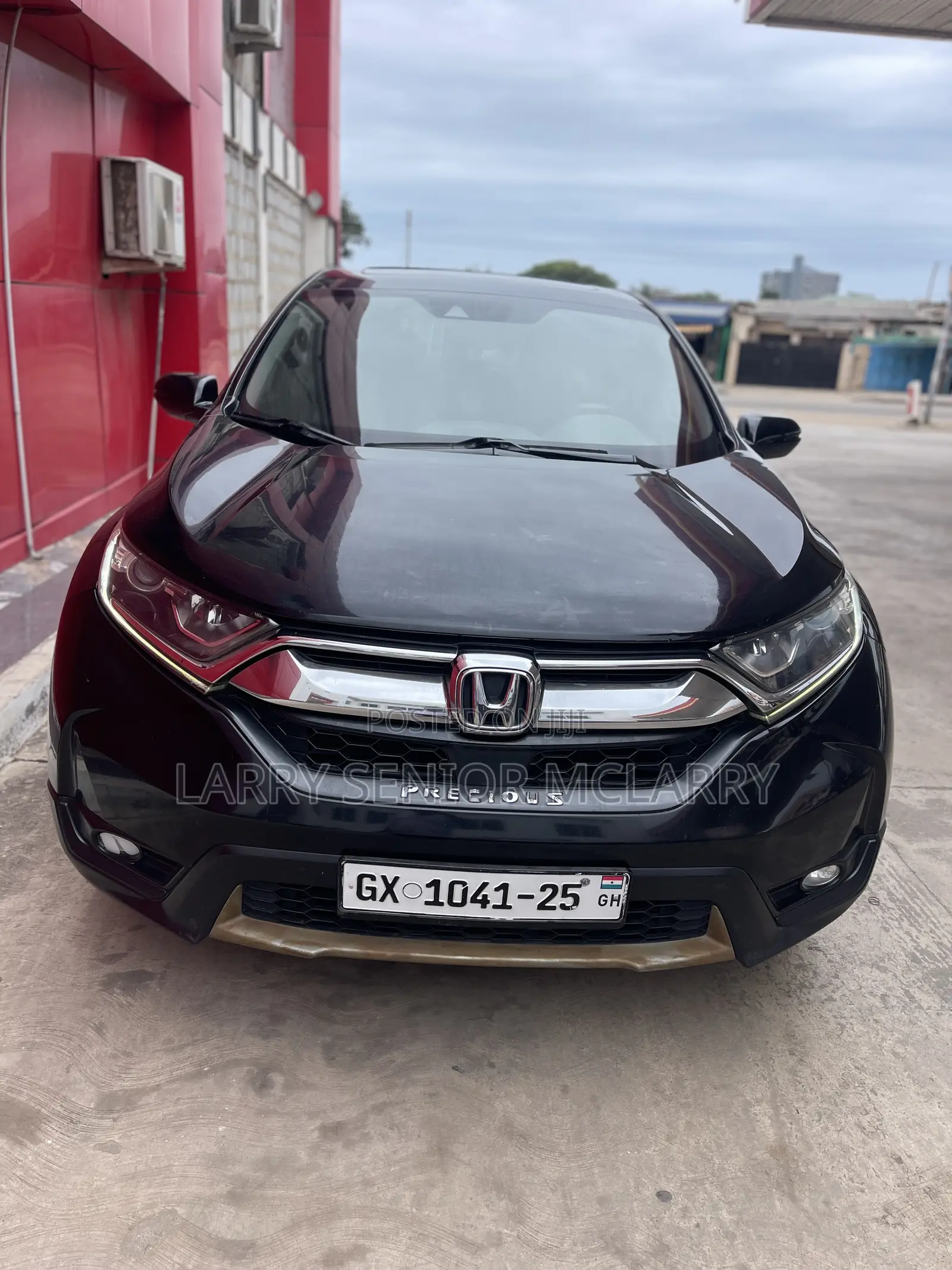 Honda CR-V EX-L 4dr SUV AWD (1.5L 4cyl CVT) 2017 Black