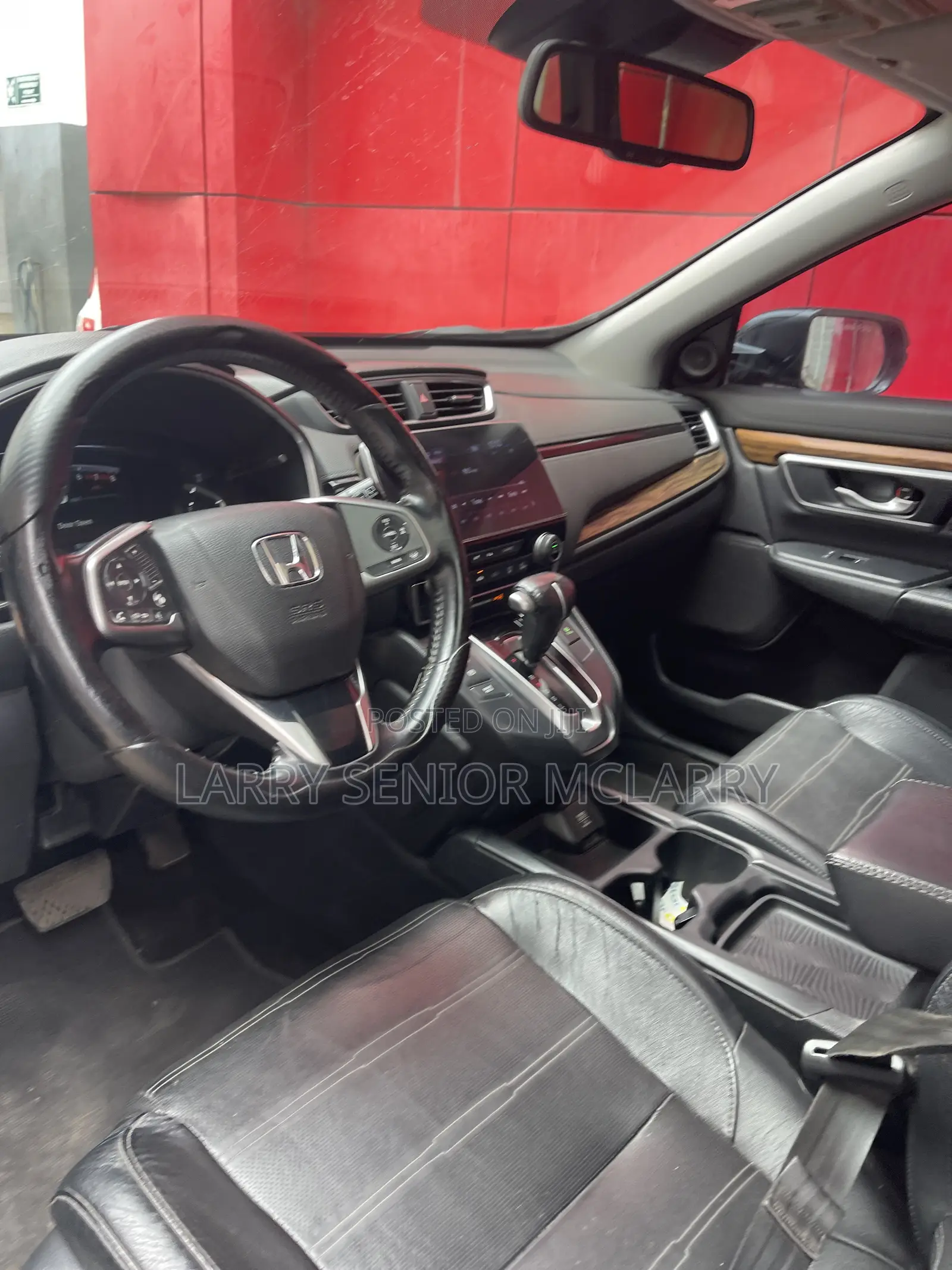 Honda CR-V EX-L 4dr SUV AWD (1.5L 4cyl CVT) 2017 Black