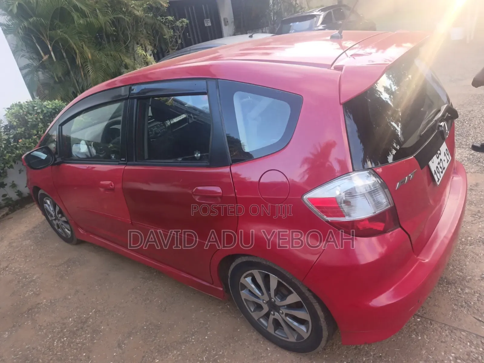 Honda Fit 2010 Red