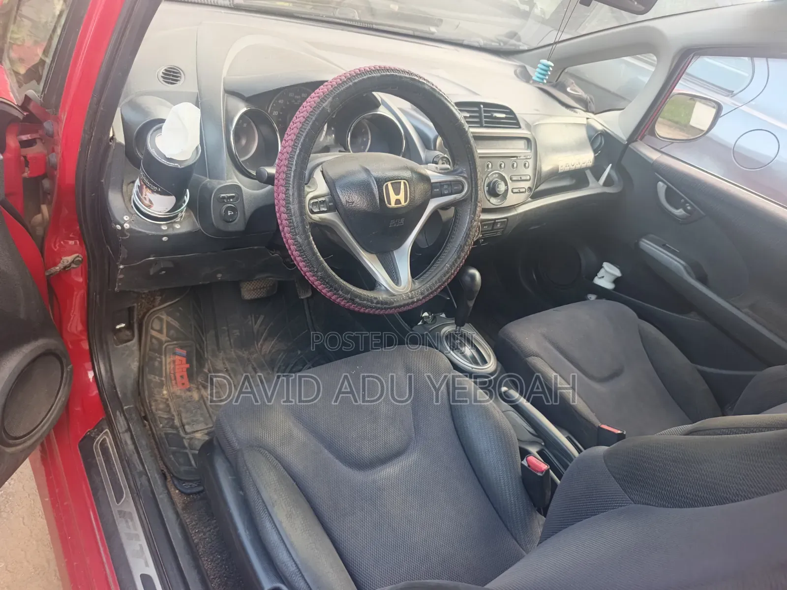 Honda Fit 2010 Red