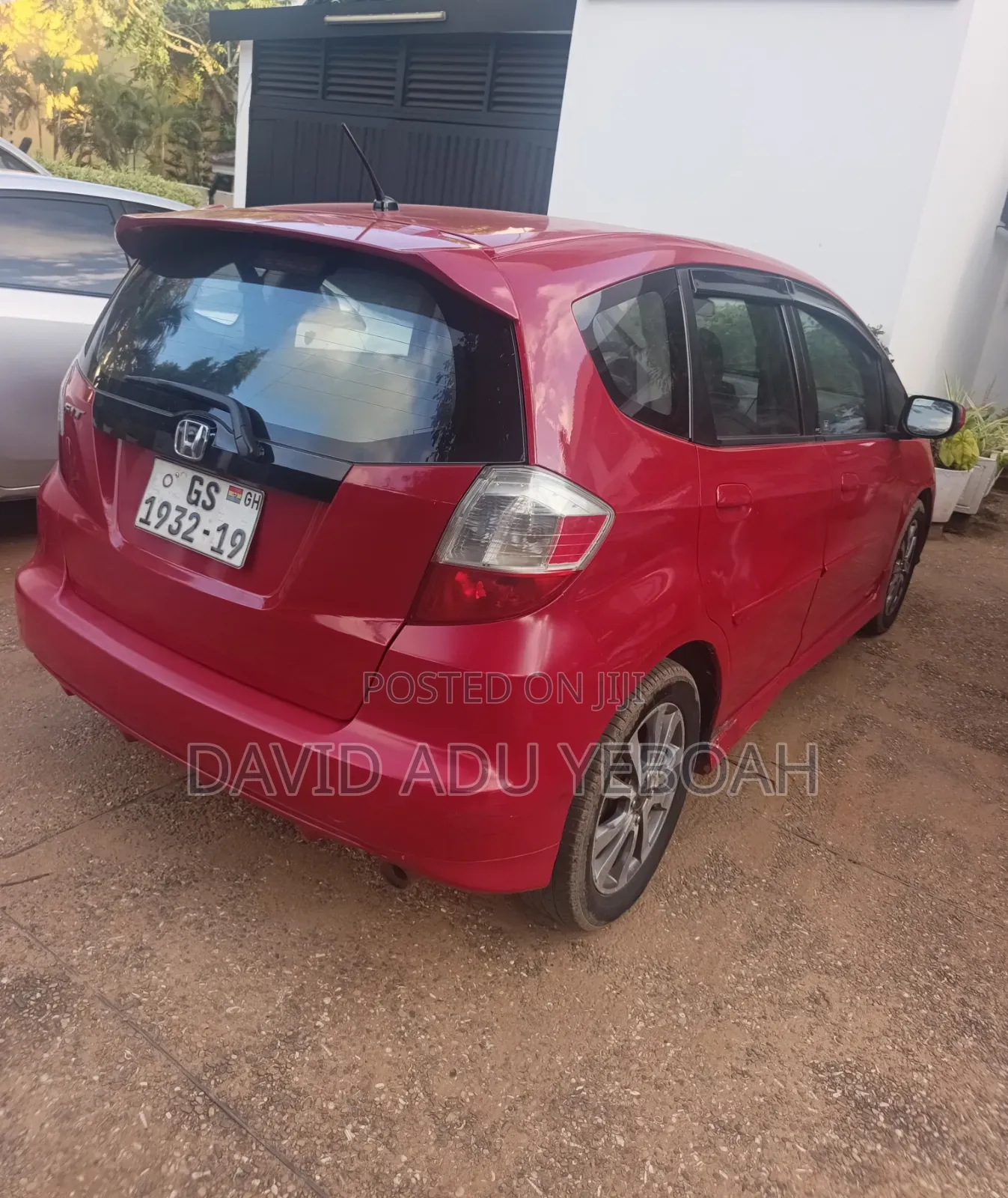 Honda Fit 2010 Red