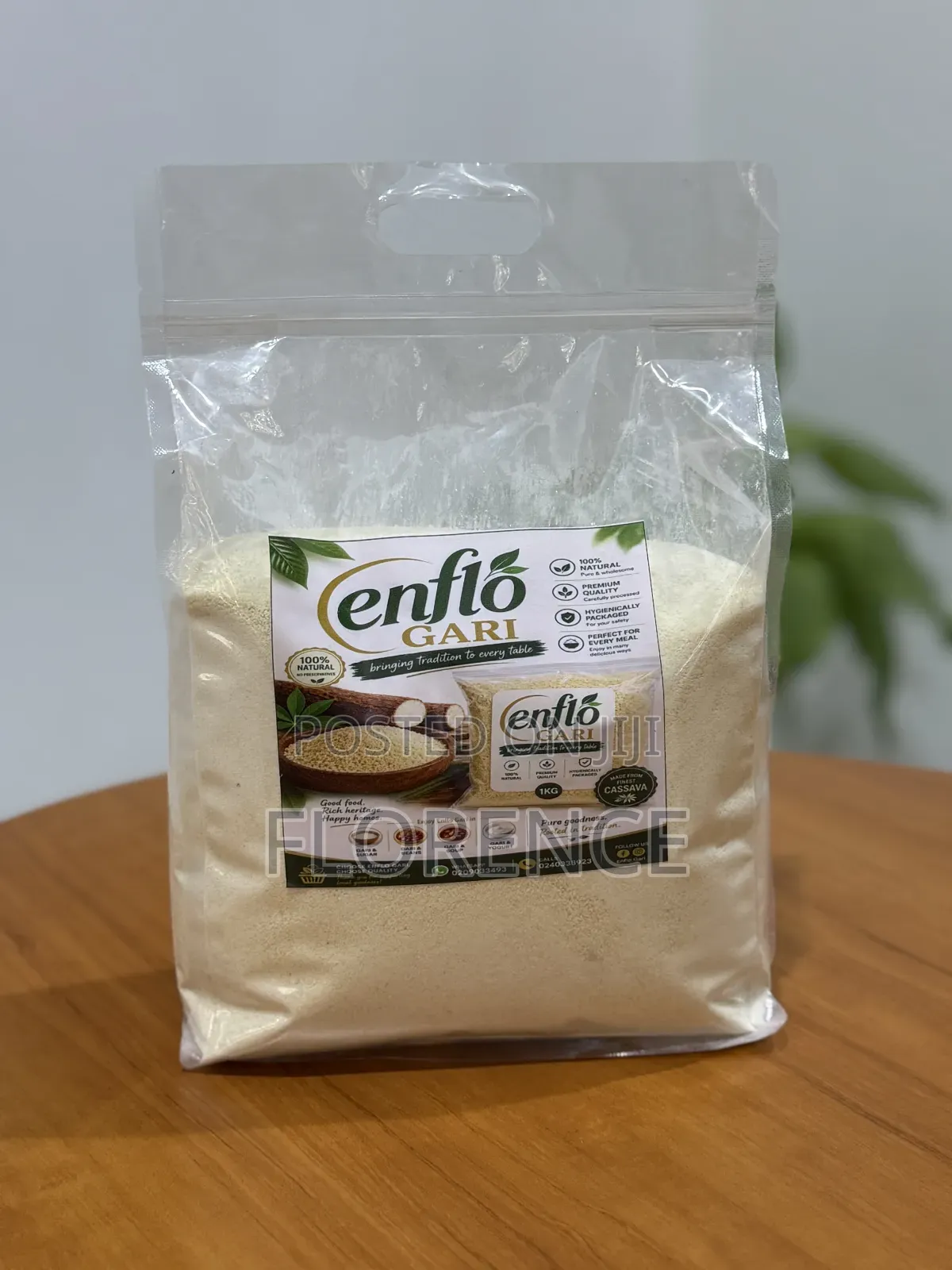 Gari Manufactured From Carefully Selected Cassava