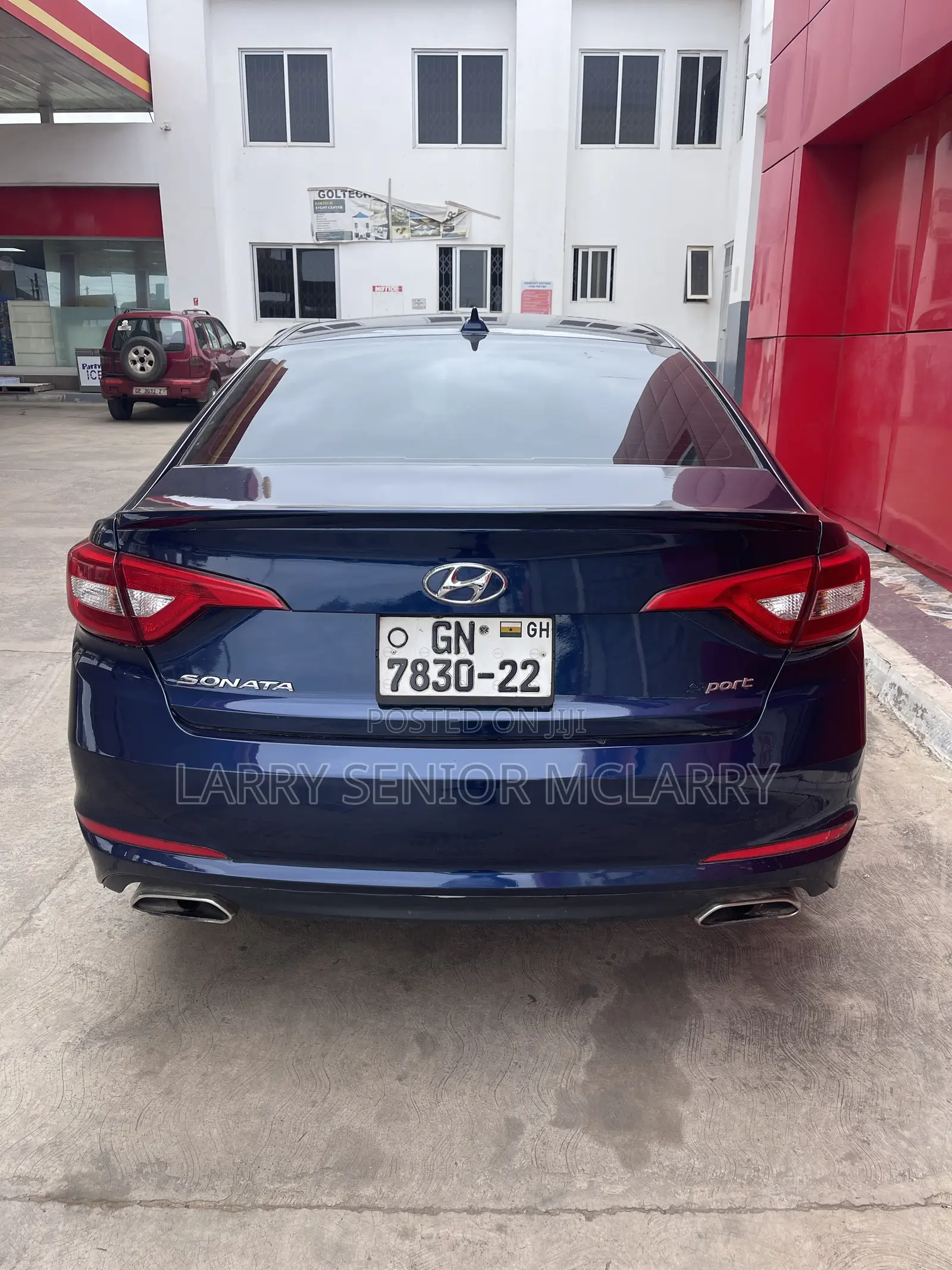 Hyundai Sonata Sport 2.0T Sedan FWD (2.0L 4cyl 6A) 2017 Blue
