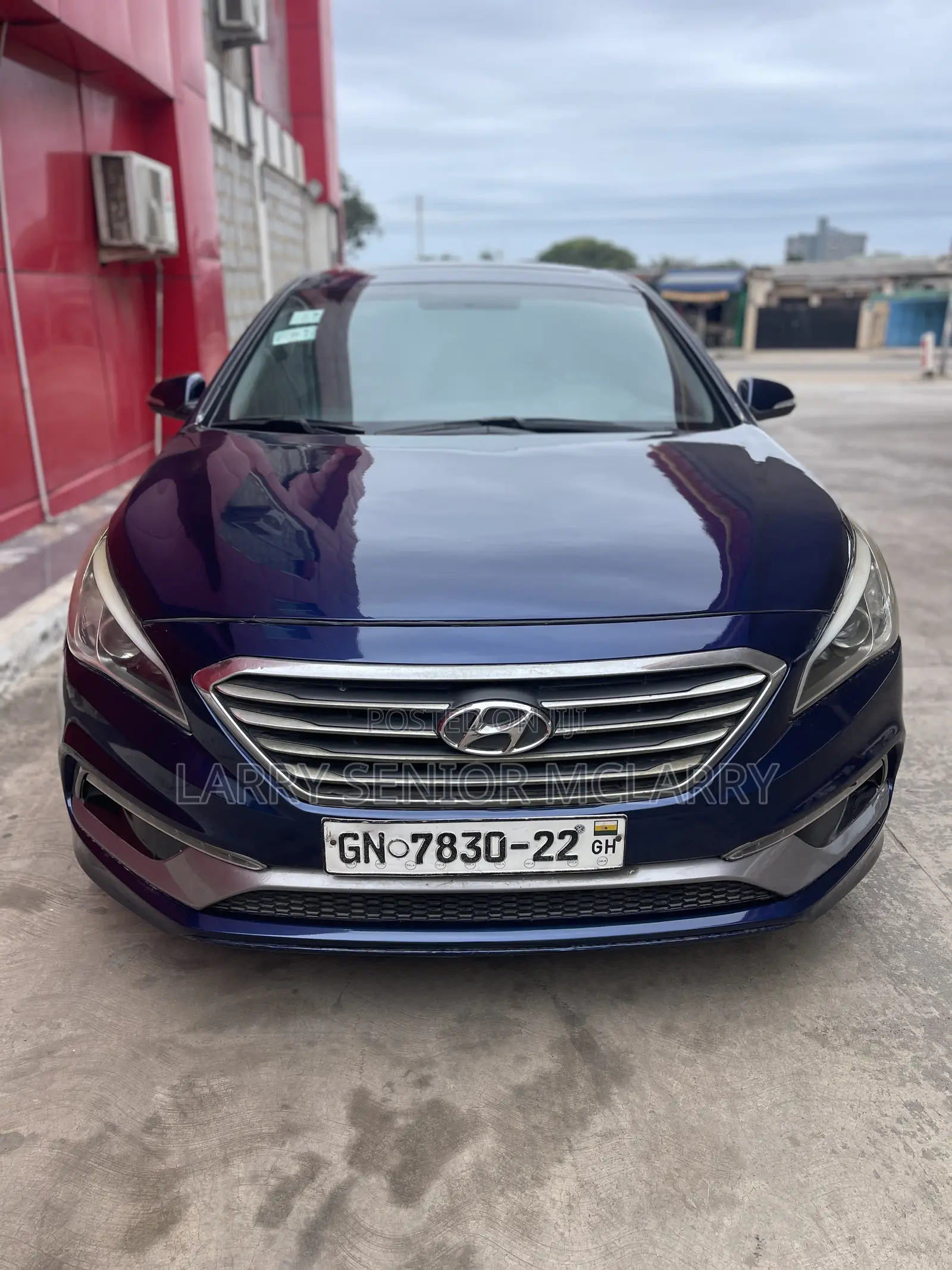Hyundai Sonata Sport 2.0T Sedan FWD (2.0L 4cyl 6A) 2017 Blue