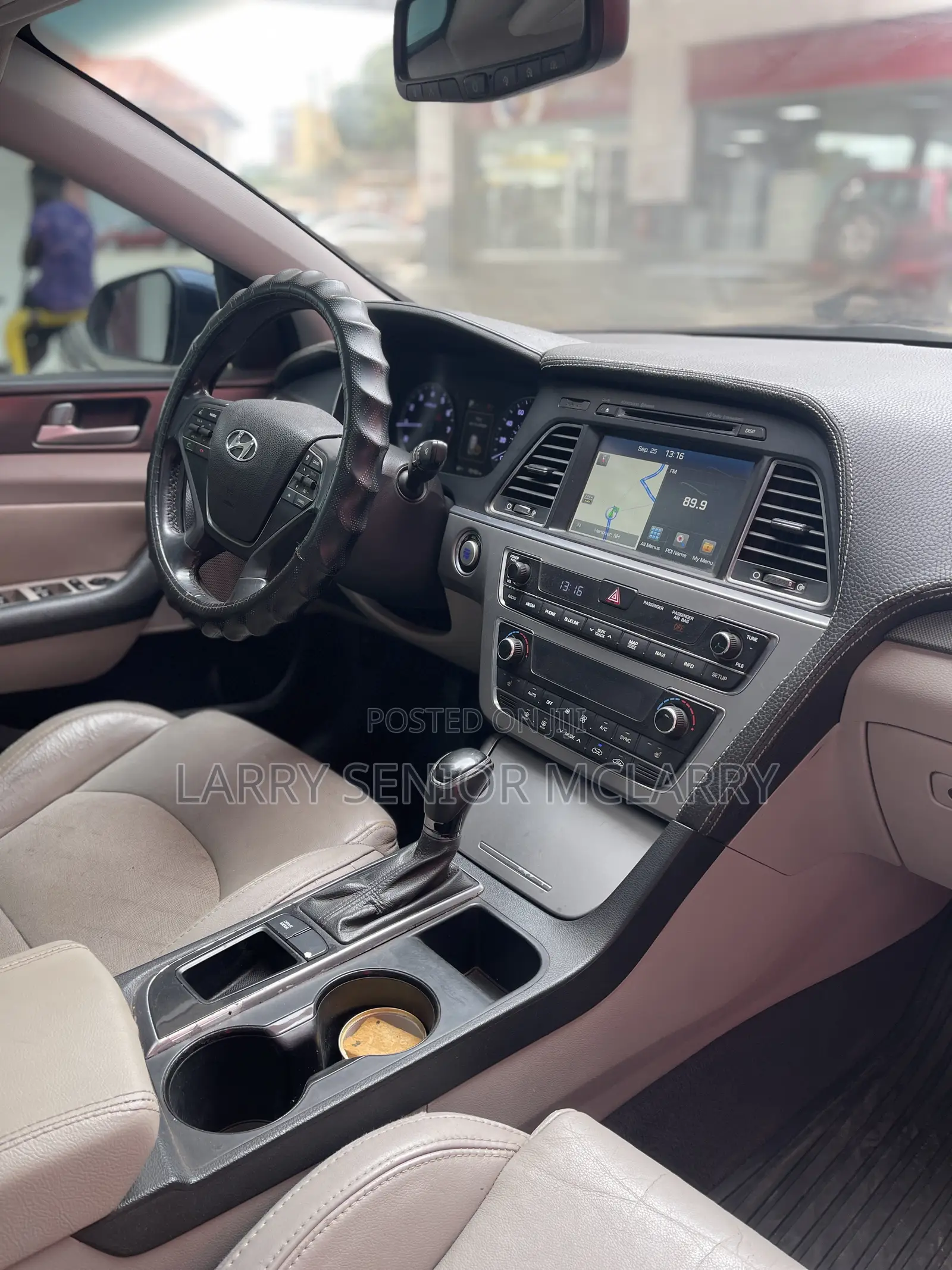 Hyundai Sonata Sport 2.0T Sedan FWD (2.0L 4cyl 6A) 2017 Blue