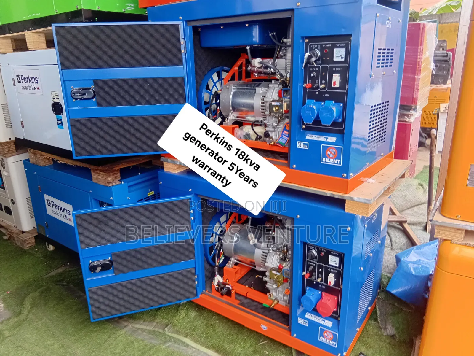 Brand New Perkins 18 kVA Generator – Reliable Durable