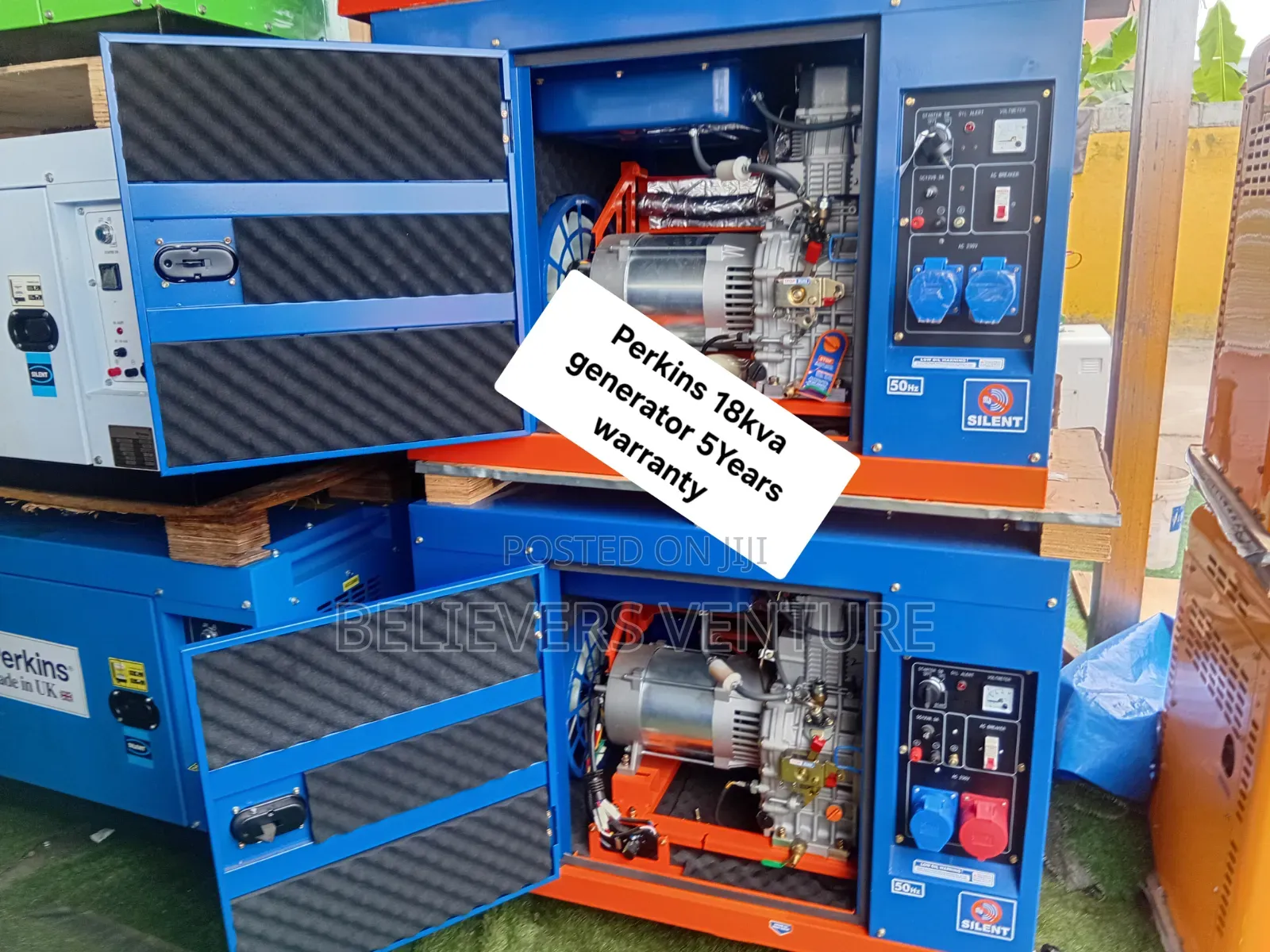 Brand New Perkins 18 kVA Generator – Reliable Durable