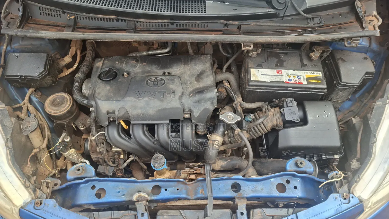 Toyota Yaris 2013 Blue