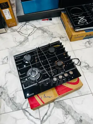 Get Classic Kenwood 60cm 4 Gas Hob(Tempered Glass)