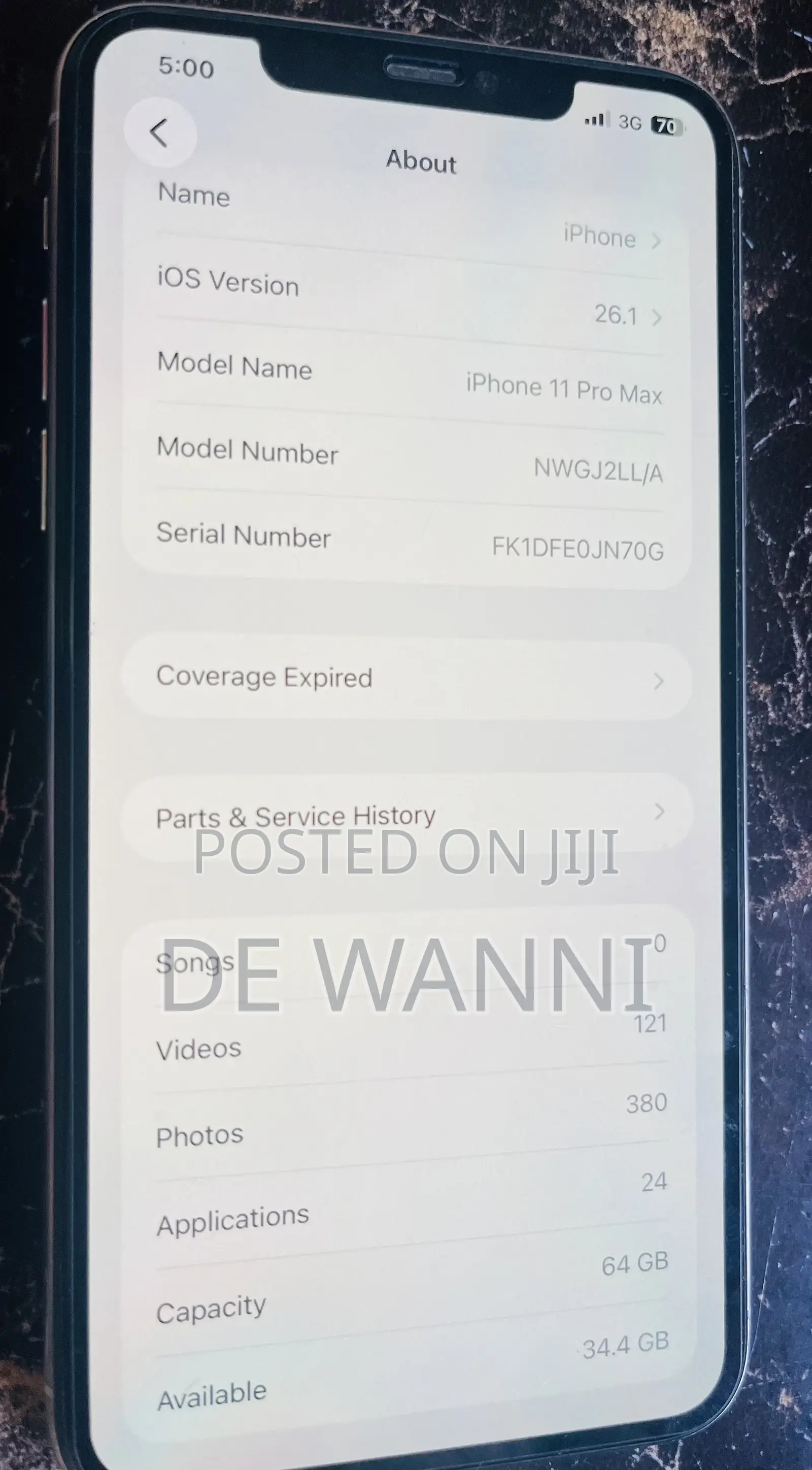 Apple iPhone 11 Pro Max 64 GB White