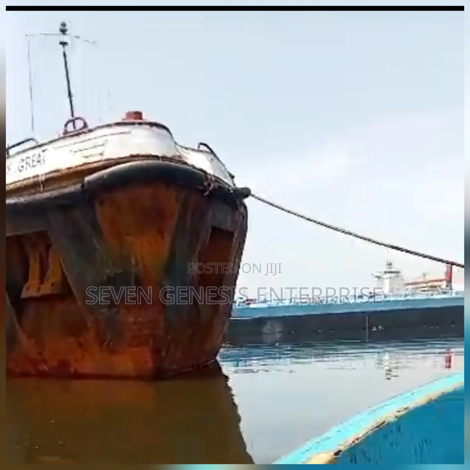 Oil Barge/Tanker Ship Vessel for Sale