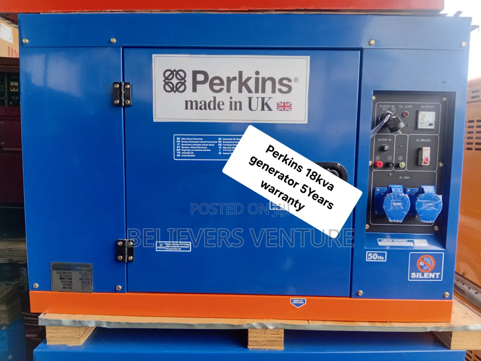 Perkins 18 kVA Generator – Quality Power You Can Trust